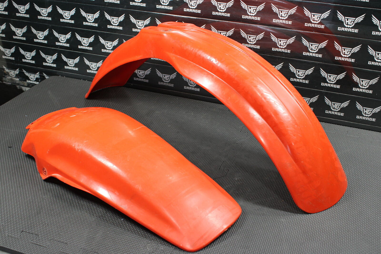 1986 HONDA CR125R OEM PLASTICS BODY KIT FENDERS FAIRINGS COWLS 19071-KS6-000