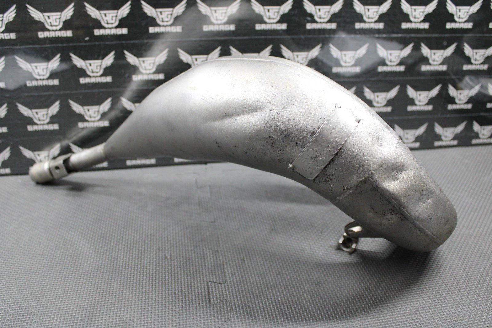 1999 SUZUKI RM125 BILLS WORKS RAW EXHAUST PIPE CHAMBER HEADER MUFFLER 14310 - 36E2 - hggarage