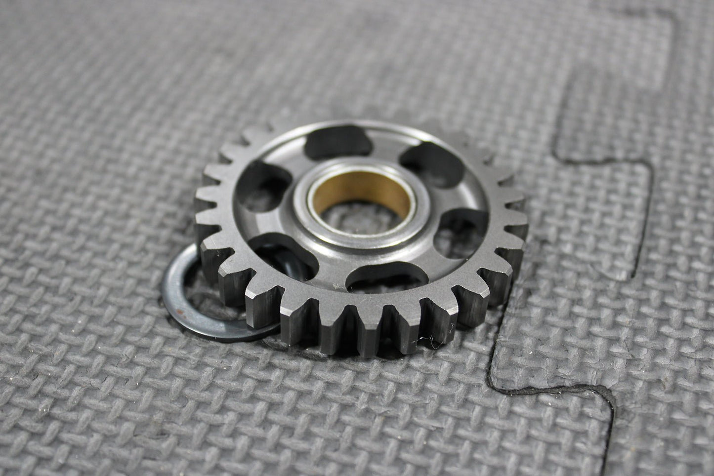 1986 Honda CR125R OEM Kickstart Kick Start Shaft W Idler Gear 28230 - KS6 - 000 - hggarage