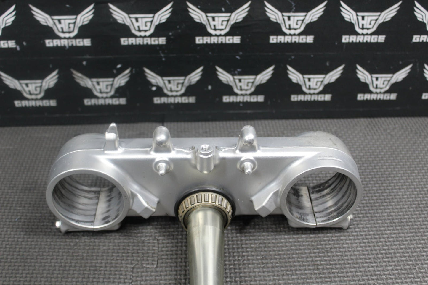 2010 Honda CRF250R OEM Front Forks Lower Upper Triple Tree Stem Clamp - hggarage