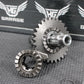 1996 SUZUKI RM250 OEM KICKSTART KICK START SHAFT W IDLER GEAR MECHANISM GOOD - hggarage