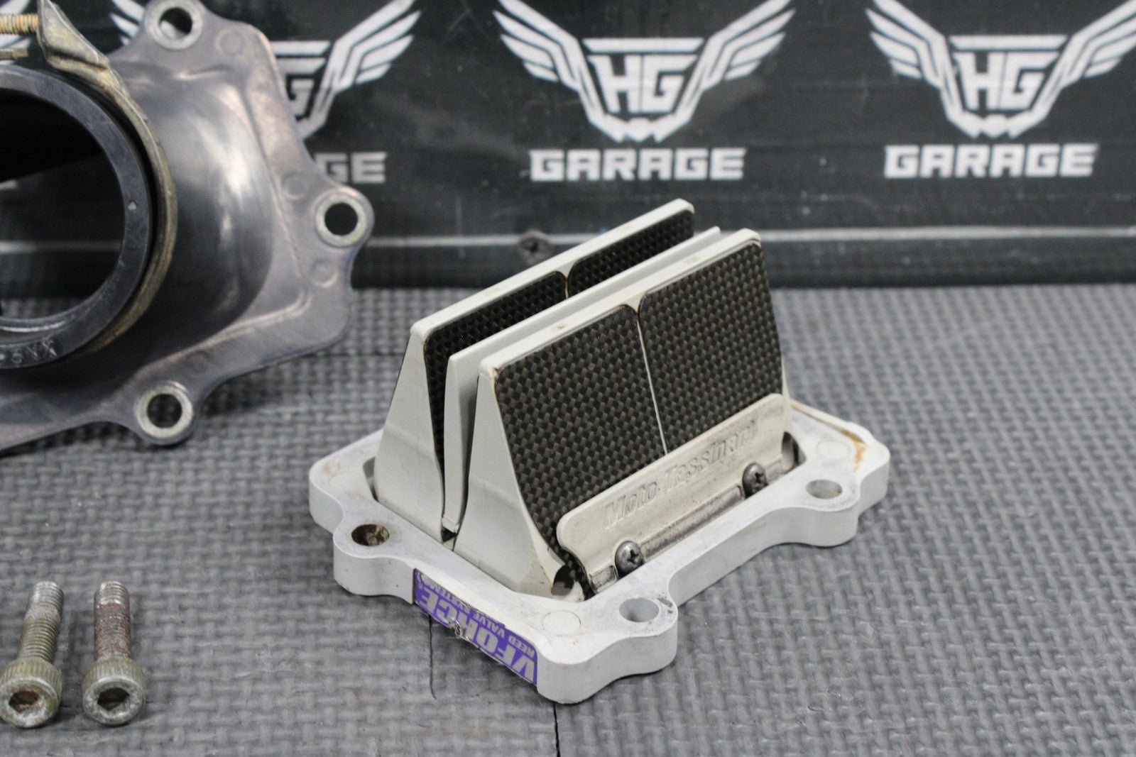 2002 YAMAHA 02 - 22 YZ250 YZ250X VFORCE INTAKE REED BLOCK ASSEMBLY BOOT CARBURATOR - hggarage
