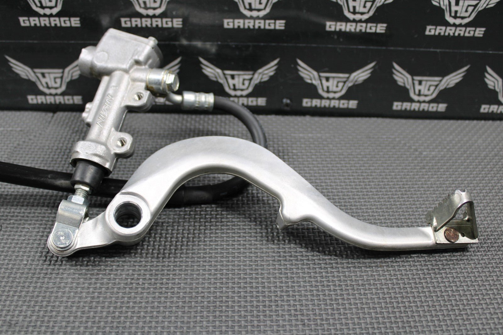 2022 KAWASAKI KX250 KX250X KX450X OEM NISSIN REAR BACK BRAKE CALIPER MASTER MINT - hggarage