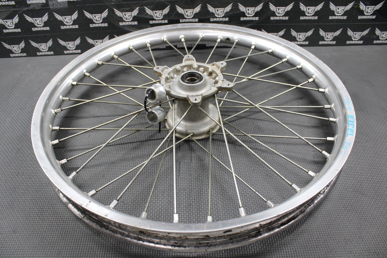 2009 YAMAHA 02 - 11 YZ125 YZ250 YZ250F YZ450F OEM EXCEL FRONT WHEEL RIM HUB 21" - hggarage