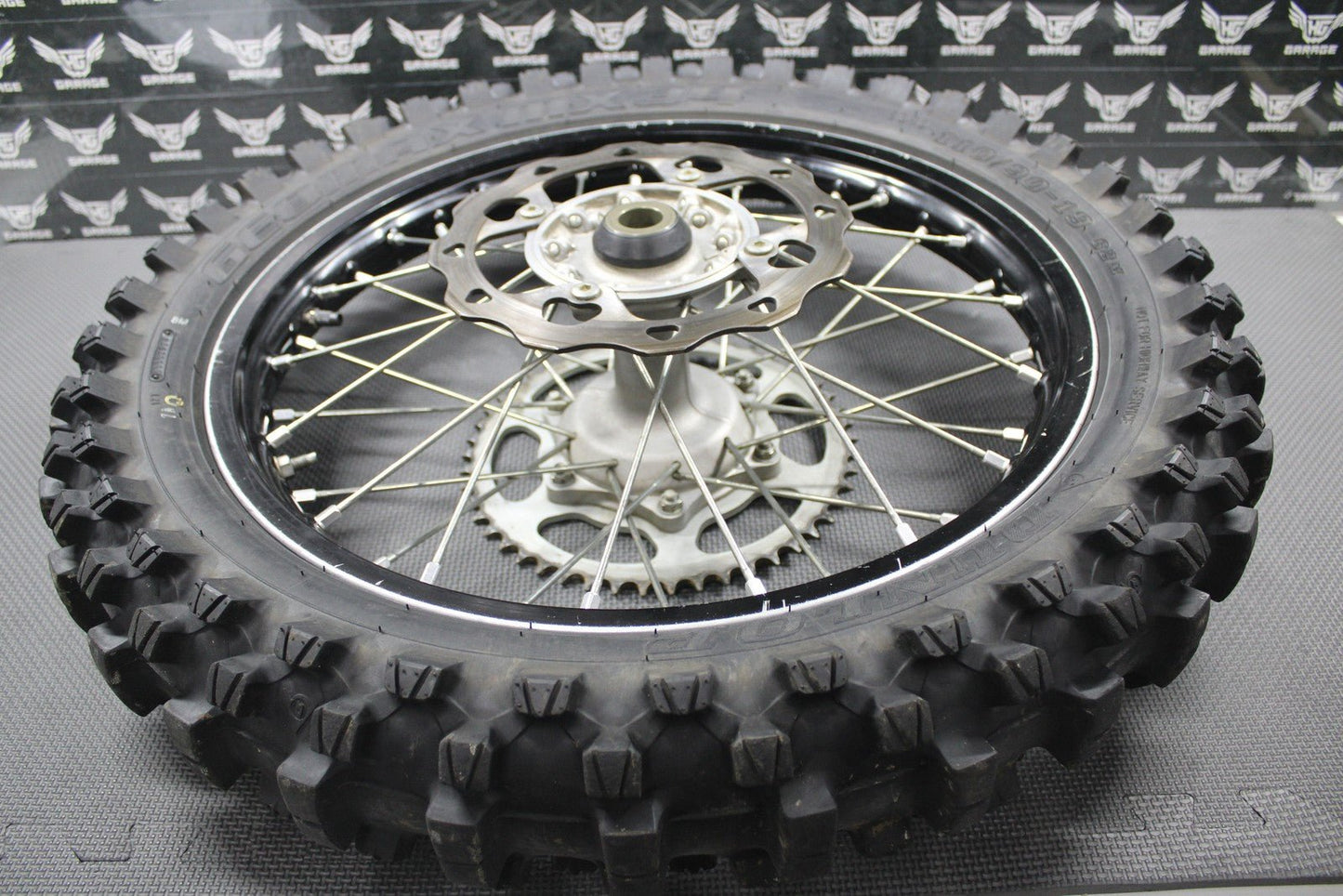 2019 2020 SUZUKI RMZ250 OEM DID REAR BACK WHEEL RIM HUB TIRE 19 x 1.85 GOOD! - hggarage