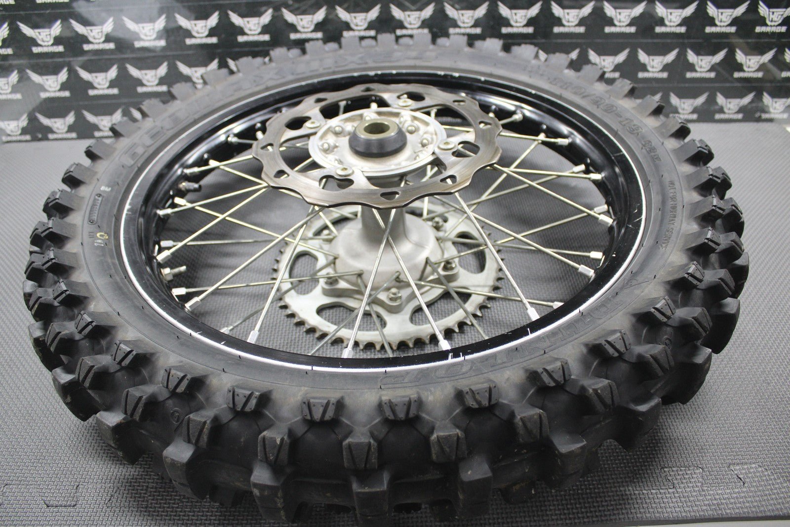2019 2020 SUZUKI RMZ250 OEM DID REAR BACK WHEEL RIM HUB TIRE 19 x 1.85 GOOD! - hggarage