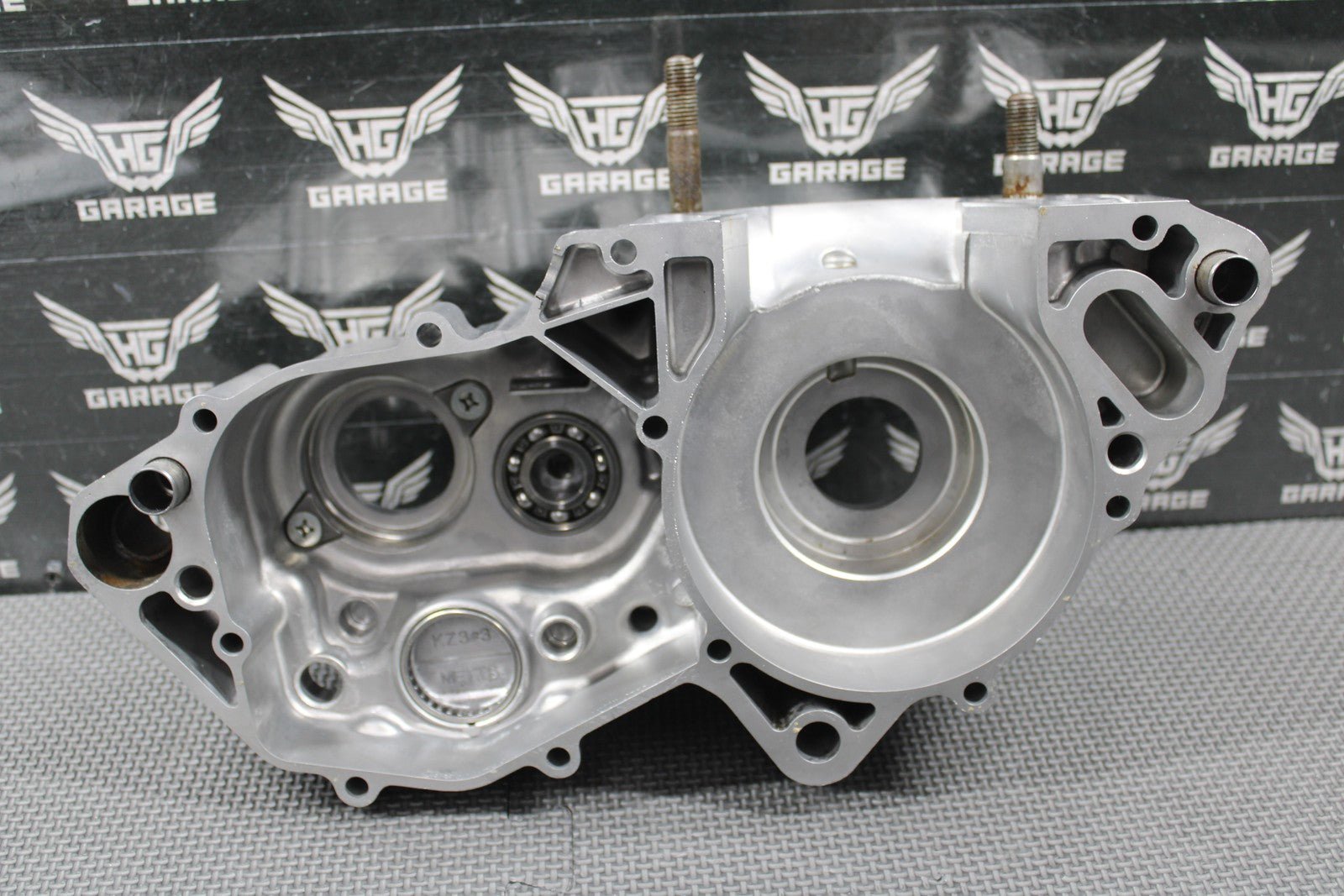 2000 2001 HONDA CR250R OEM LEFT ENGINE CRANKCASE CRANK CASE 11200 - KZ3 - P00 NICE!! - hggarage