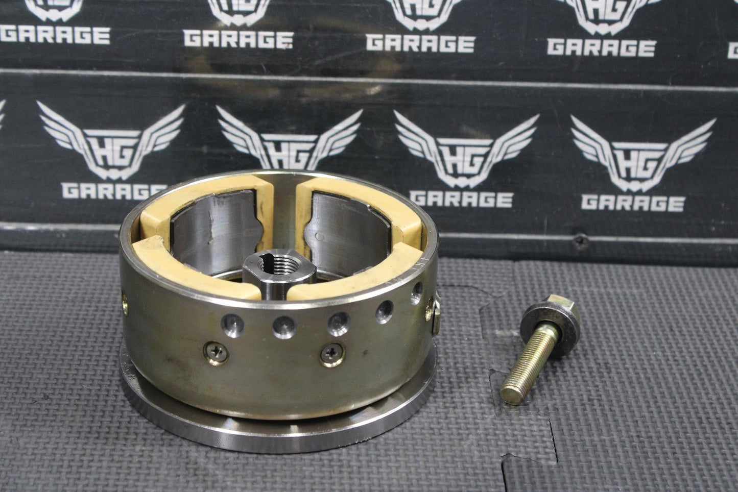 1987 YAMAHA TW200 OEM STATOR MAGNETO ROTOR FLYWHEEL 3NS - 85550 - 00 - 00 - hggarage