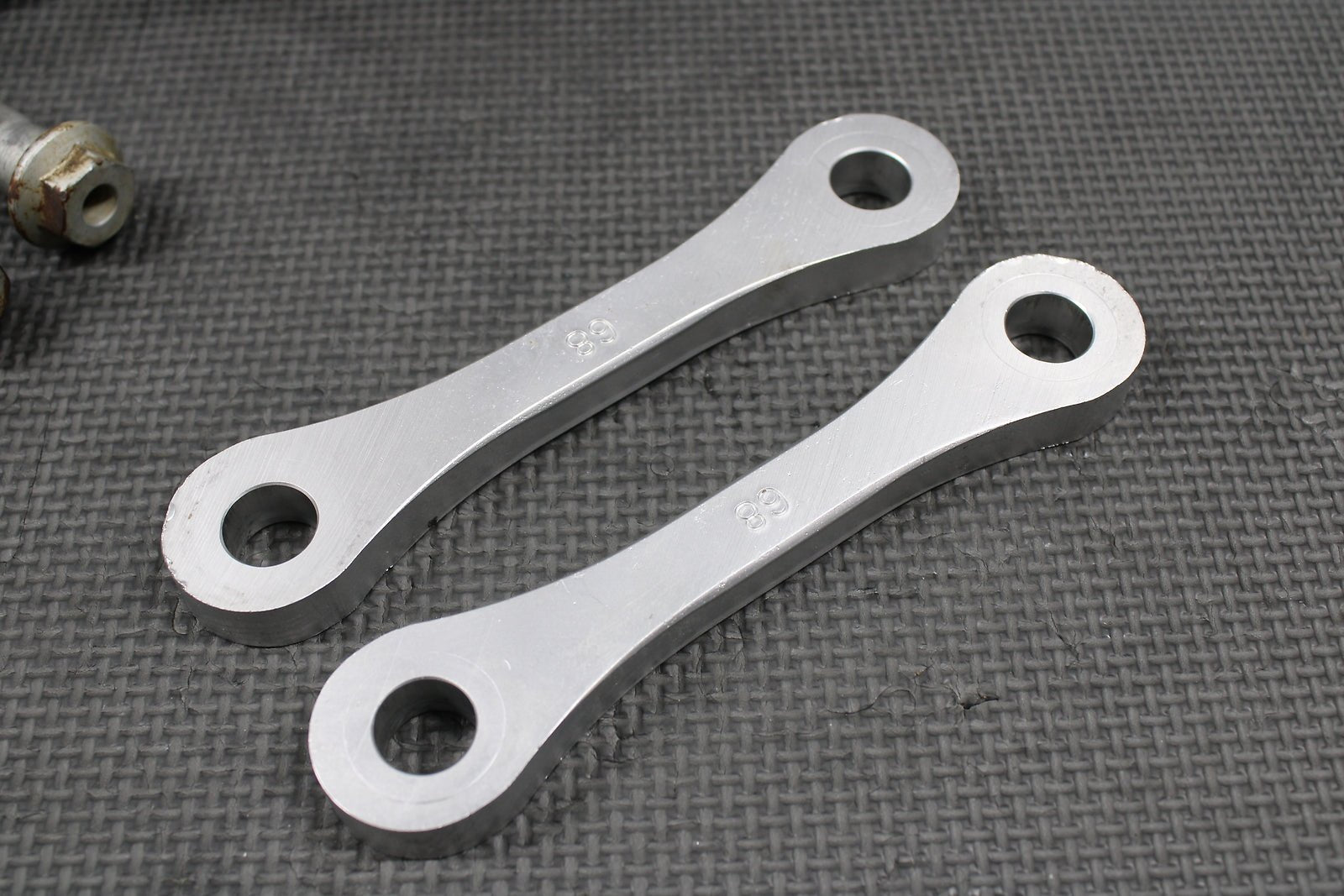 2003 KAWASAKI KX250 OEM REAR SHOCK SWINGARM LINKAGE LINKS UNI TRAK 39007 - 1306 - hggarage