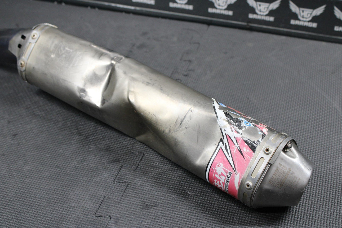 2005 Suzuki RMZ250 Full Yoshimura Pro - Series Exhaust Pipe Header Muffler Slip On - hggarage