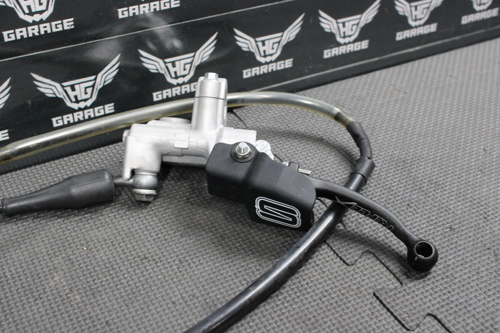 2009 Kawasaki KX250F OEM Nissin Front Brake Caliper Master Cylinder Complete - hggarage