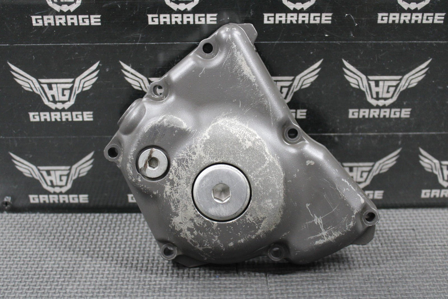2019 SUZUKI RMZ250 OEM LEFT CASE STATOR GENERATOR MAGNETO COVER 11351 - 49H10 - hggarage