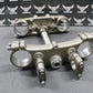 2009 YAMAHA YZ450F OEM FRONT FORKS LOWER UPPER TRIPLE TREE STEM BAR CLAMP STEM - hggarage