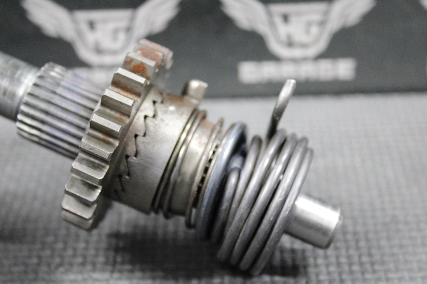 1989 HONDA 87 - 95 XR250R OEM KICKSTART KICK START SHAFT GEAR RATCHET 28250 - KK0 - 01 - hggarage