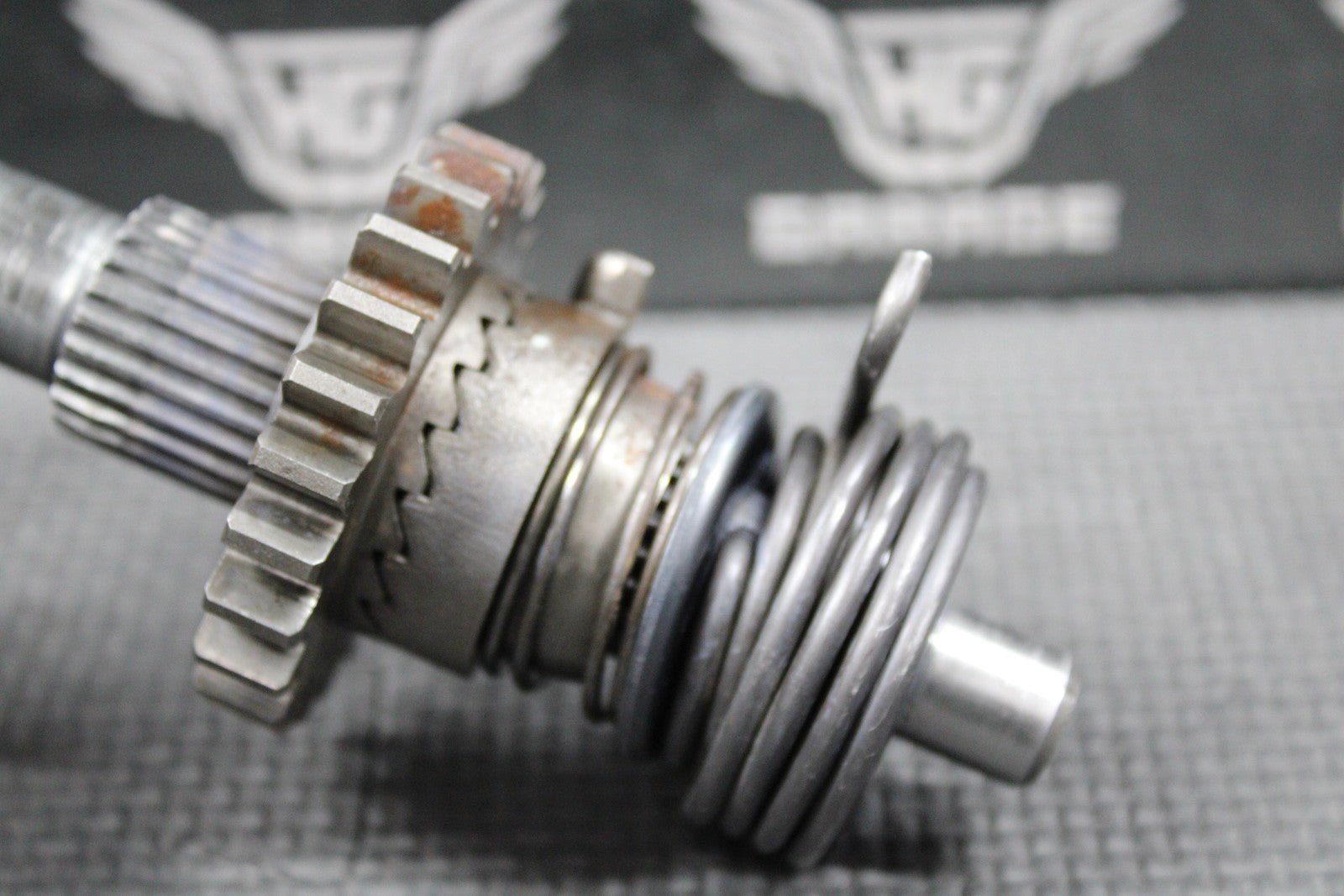1989 HONDA 87 - 95 XR250R OEM KICKSTART KICK START SHAFT GEAR RATCHET 28250 - KK0 - 01 - hggarage