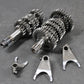 2015 KAWASAKI KX100 KX80 KX85 OEM ENGINE TRANSMISSION TRANNY GEARS GEARBOX DRUM - hggarage
