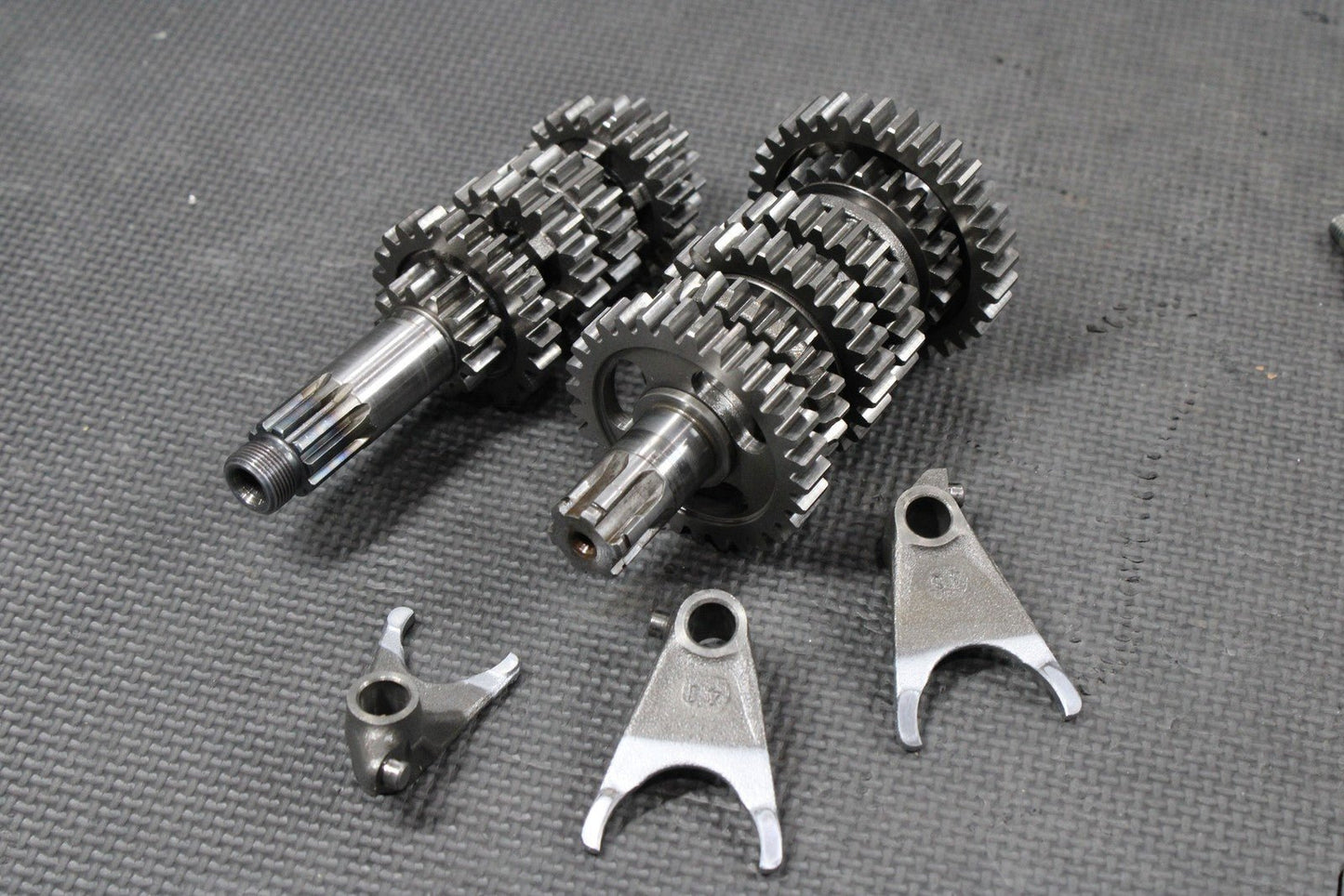 2015 KAWASAKI KX100 KX80 KX85 OEM ENGINE TRANSMISSION TRANNY GEARS GEARBOX DRUM - hggarage