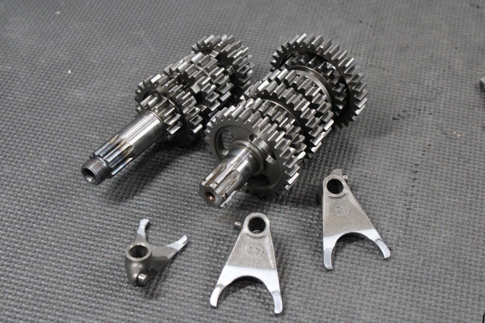 2015 KAWASAKI KX100 KX80 KX85 OEM ENGINE TRANSMISSION TRANNY GEARS GEARBOX DRUM - hggarage