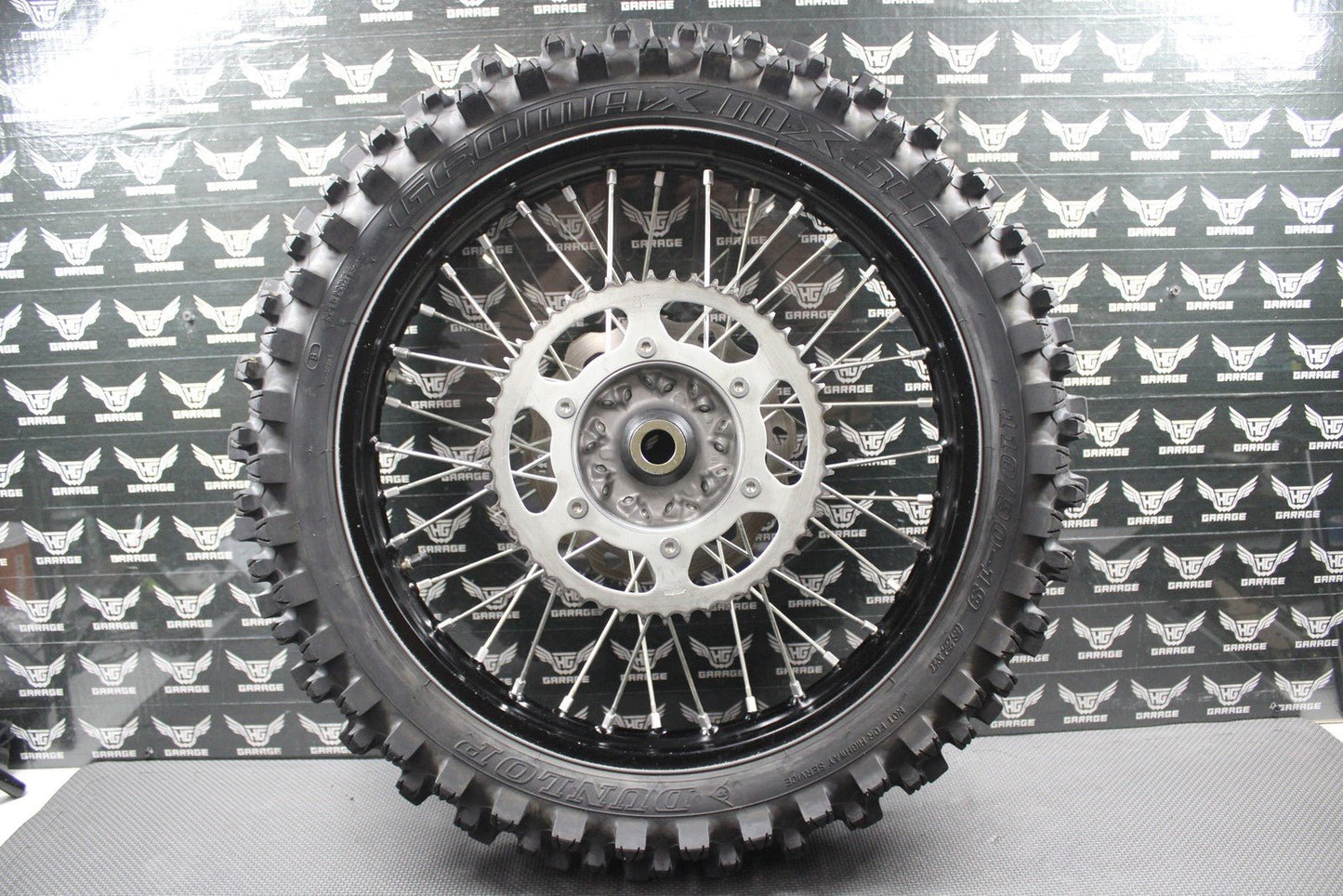 2019 2020 SUZUKI RMZ250 OEM DID REAR BACK WHEEL RIM HUB TIRE 19 x 1.85 GOOD! - hggarage