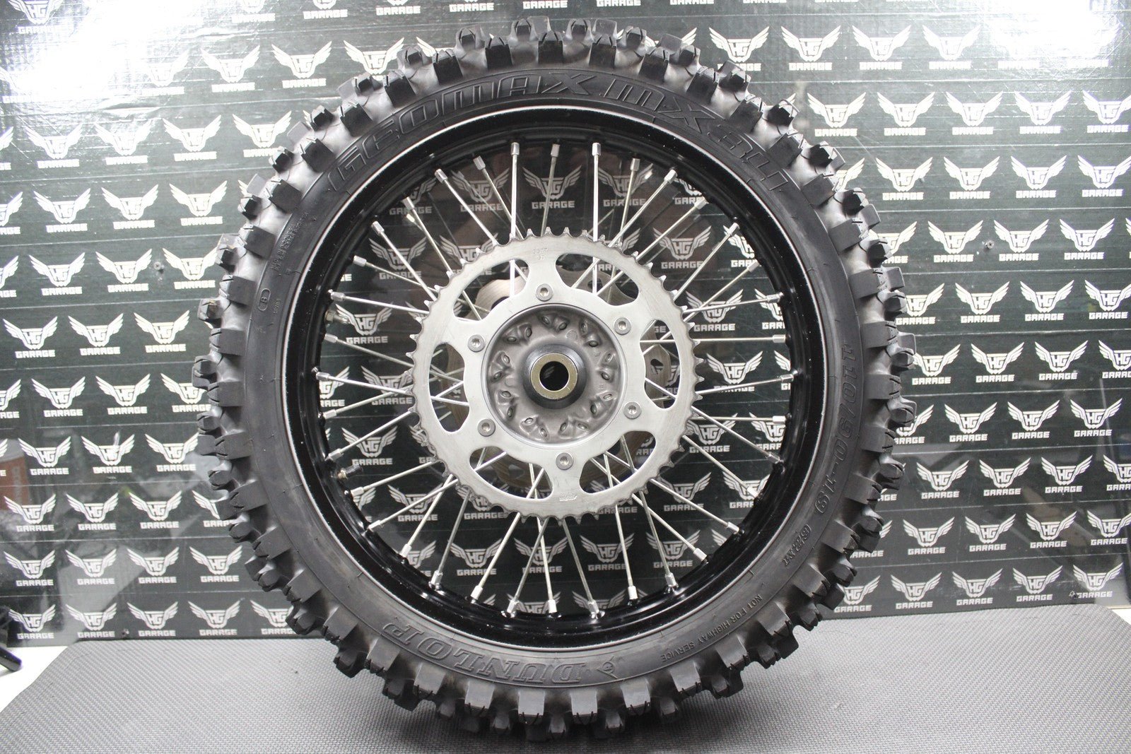2019 2020 SUZUKI RMZ250 OEM DID REAR BACK WHEEL RIM HUB TIRE 19 x 1.85 GOOD! - hggarage