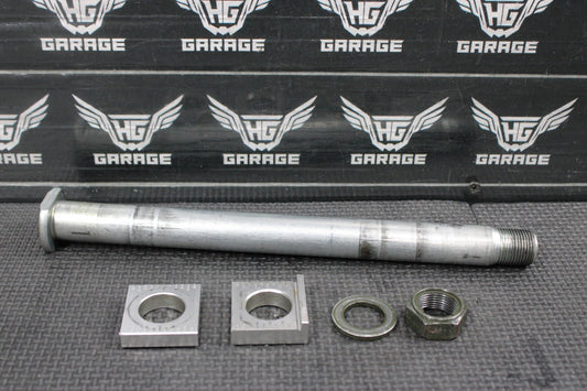 2005 YAMAHA YZ450F OEM REAR AXLE BACK WHEEL RIM PIVOT BOLT 1C3 - 25381 - 00 - 00 MINT! - hggarage
