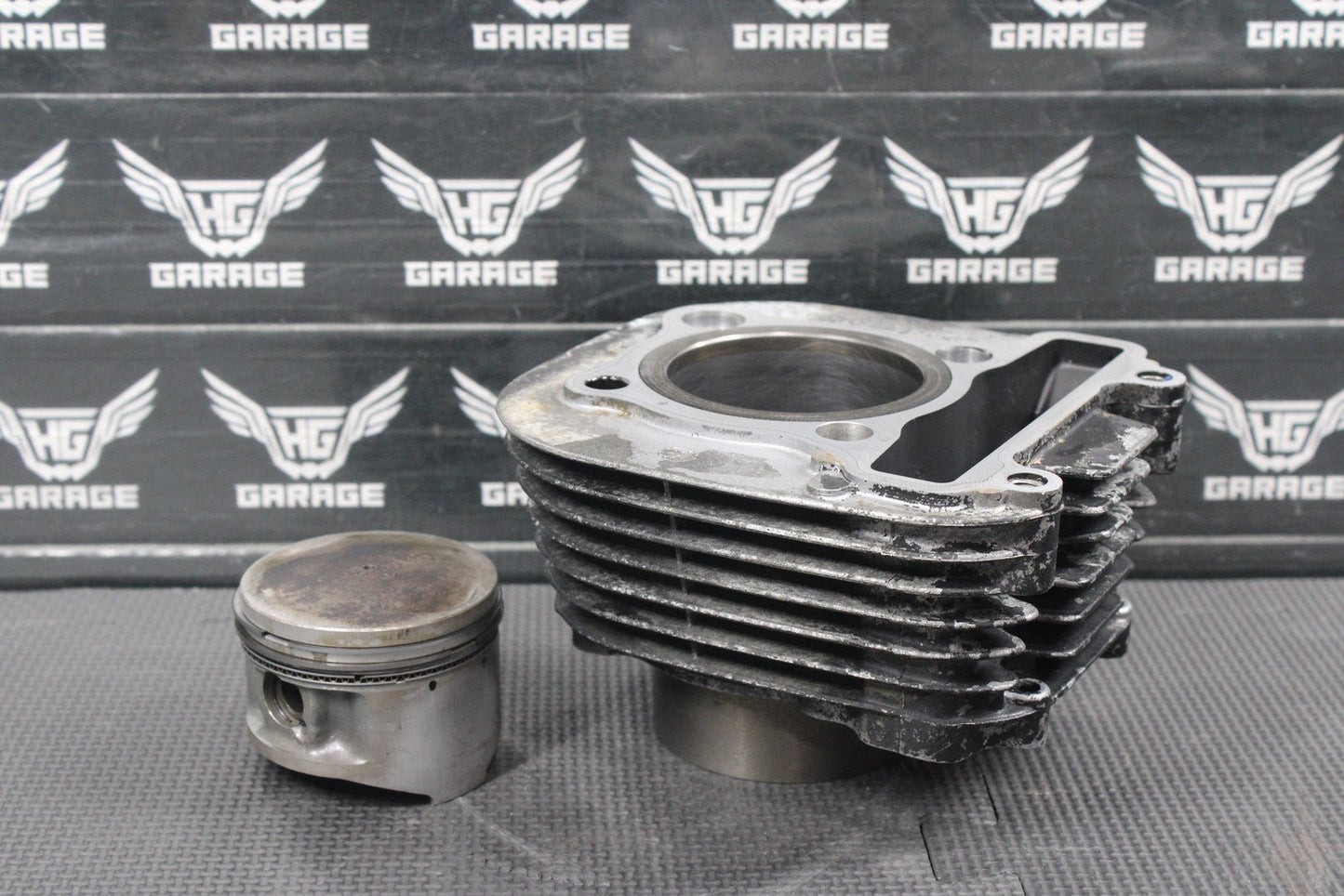 1987 YAMAHA TW200 OEM STD BORE ENGINE MOTOR CYLINDER JUG BARREL TOPEND GOOD! - hggarage