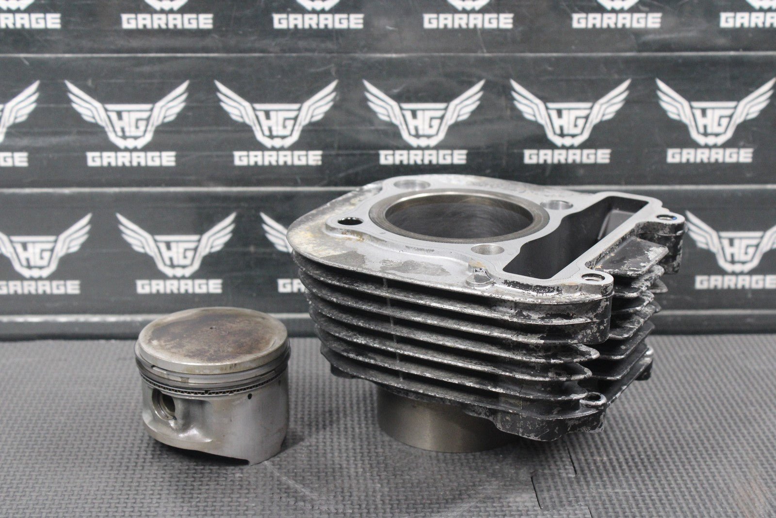 1987 YAMAHA TW200 OEM STD BORE ENGINE MOTOR CYLINDER JUG BARREL TOPEND GOOD! - hggarage