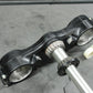 2011 KAWASAKI KX450F OEM FRONT FORKS LOWER UPPER TRIPLE TREE STEM CLAMP NICE! - hggarage