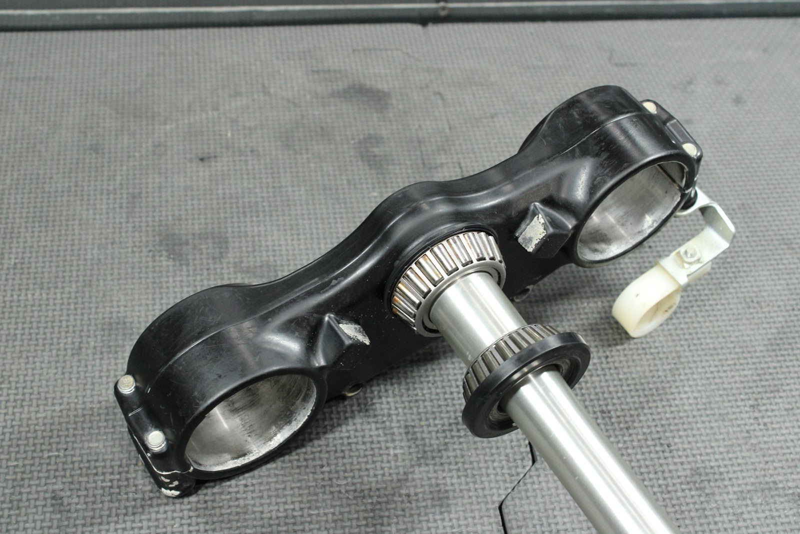 2011 KAWASAKI KX450F OEM FRONT FORKS LOWER UPPER TRIPLE TREE STEM CLAMP NICE! - hggarage