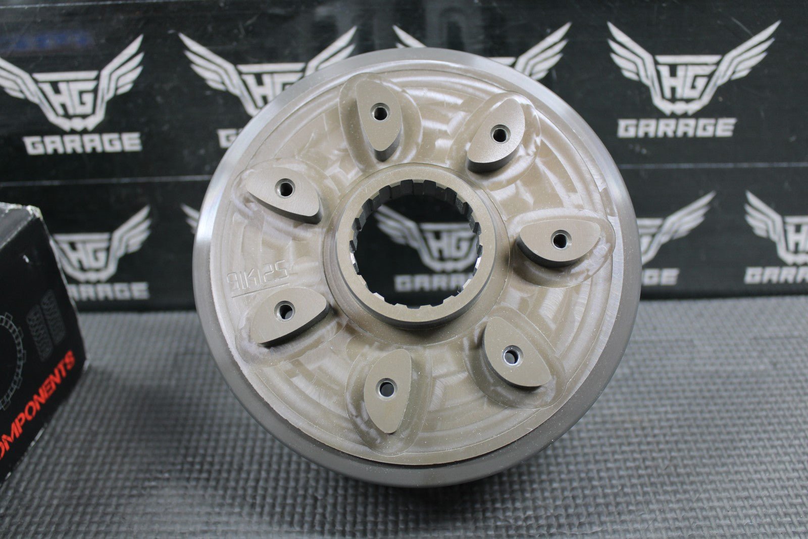 NEW NOS 1990 - 1992 KAWASAKI KX125 MDR BILLET CLUTCH BASKET KIT W/ BOLTS - hggarage