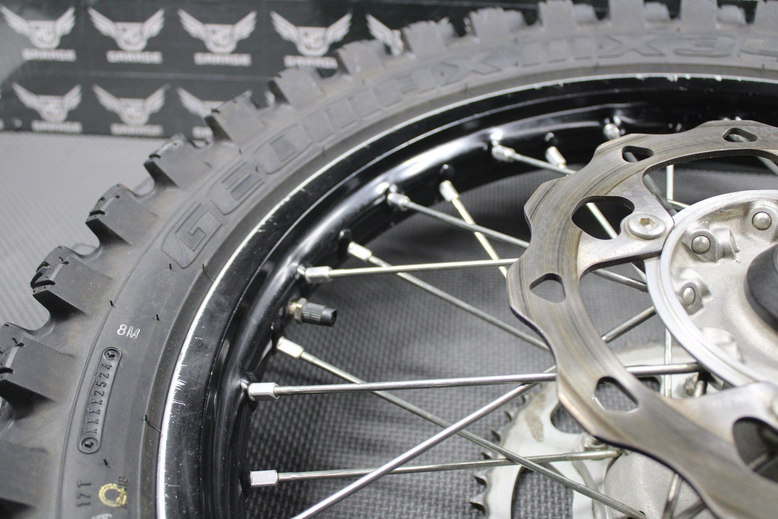 2019 2020 SUZUKI RMZ250 OEM DID REAR BACK WHEEL RIM HUB TIRE 19 x 1.85 GOOD! - hggarage