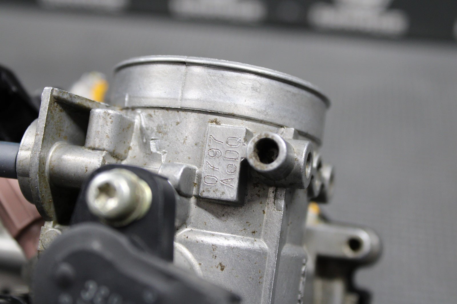 2014 KAWASAKI KX250F OEM KEIHIN MAIN FUEL INJECTOR THROTTLE BODY 16163 - 0797 GOOD - hggarage