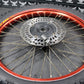 1992 HONDA CR250R EXCEL FRONT WHEEL RIM HUB ASSEMBLY 44601 - ML3 - 600 44701 - KZ3 - 862 - hggarage