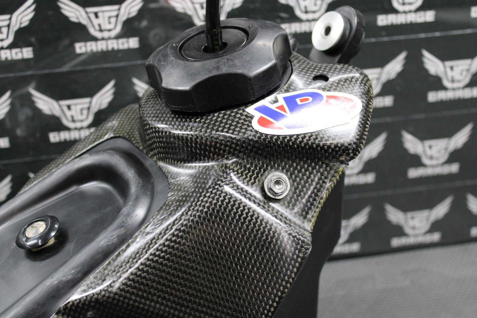 2012 HONDA 10 - 13 CRF250R 09 - 12 CRF450R OEM GAS FUEL TANK CELL RESERVOIR CARBON - hggarage