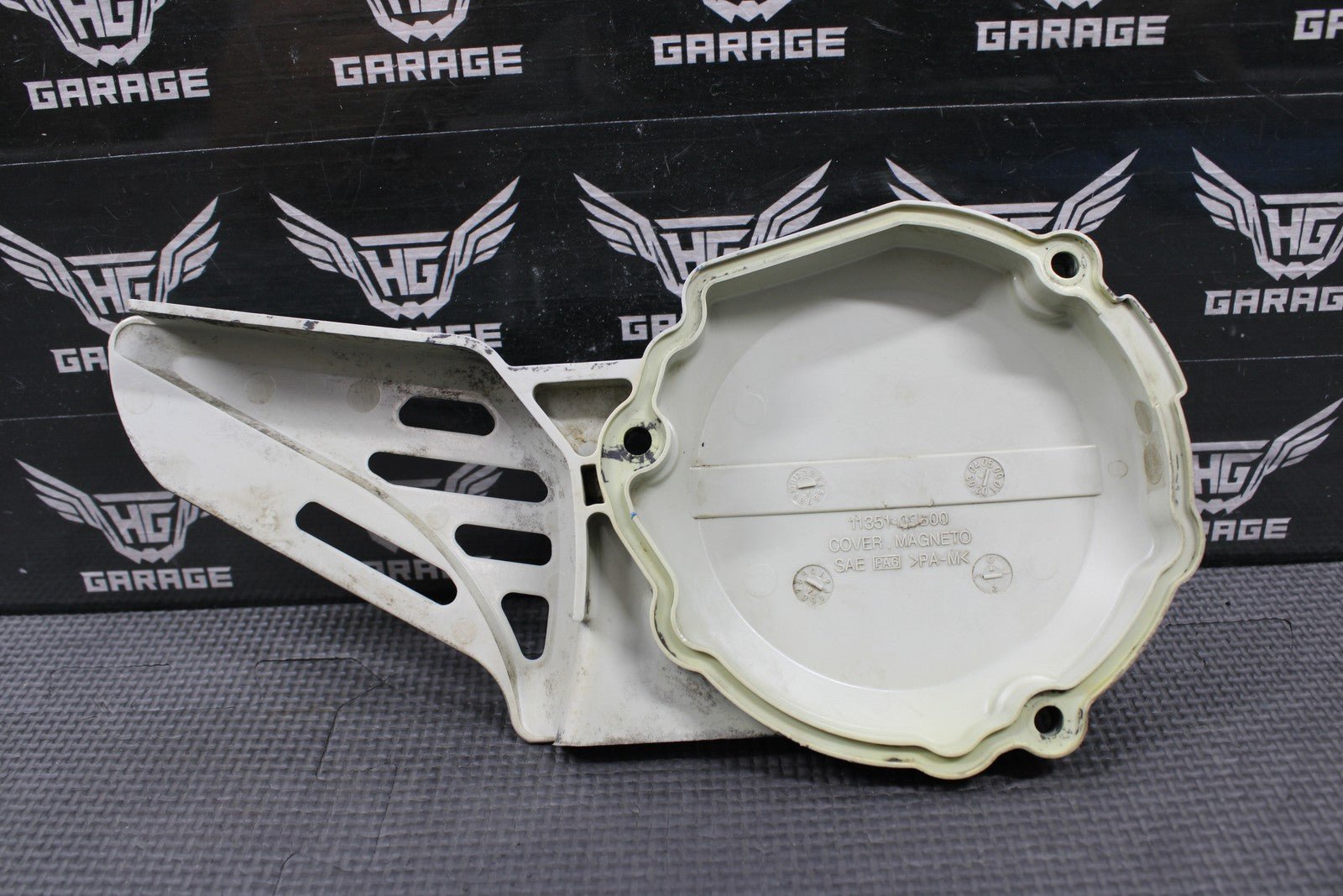 2005 SUZUKI 02 - 21 RM85 RM85L OEM LEFT CASE STATOR MAGNETO SPROCKET COVER - hggarage