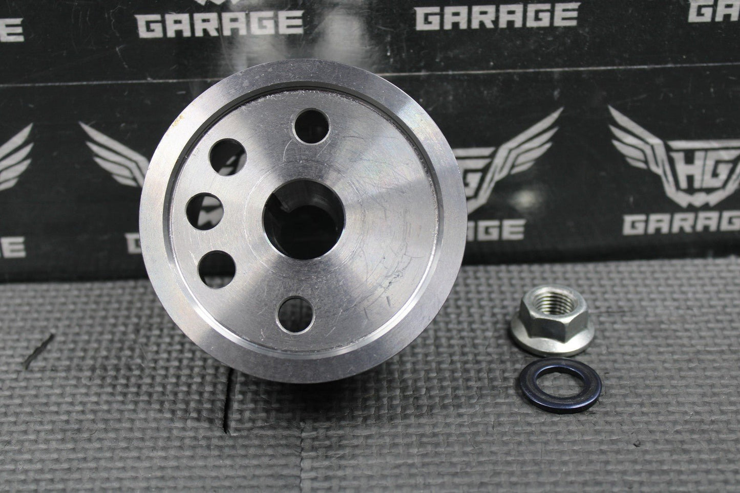 2008 04 - 09 HONDA CRF250R OEM STATOR MAGNETO ROTOR FLYWHEEL 31110 - KRN - 670 GOOD! - hggarage