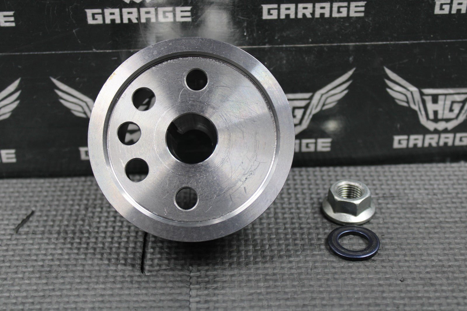 2008 04 - 09 HONDA CRF250R OEM STATOR MAGNETO ROTOR FLYWHEEL 31110 - KRN - 670 GOOD! - hggarage