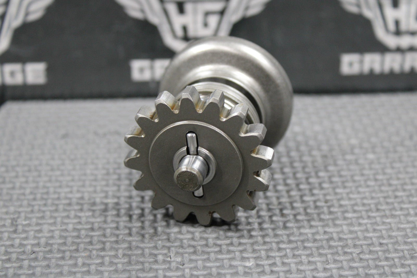 1992 1993 KAWASAKI KX125 OEM EXHAUST POWER VALVE GOVERNOR SPUR GEAR ACTUATOR - hggarage
