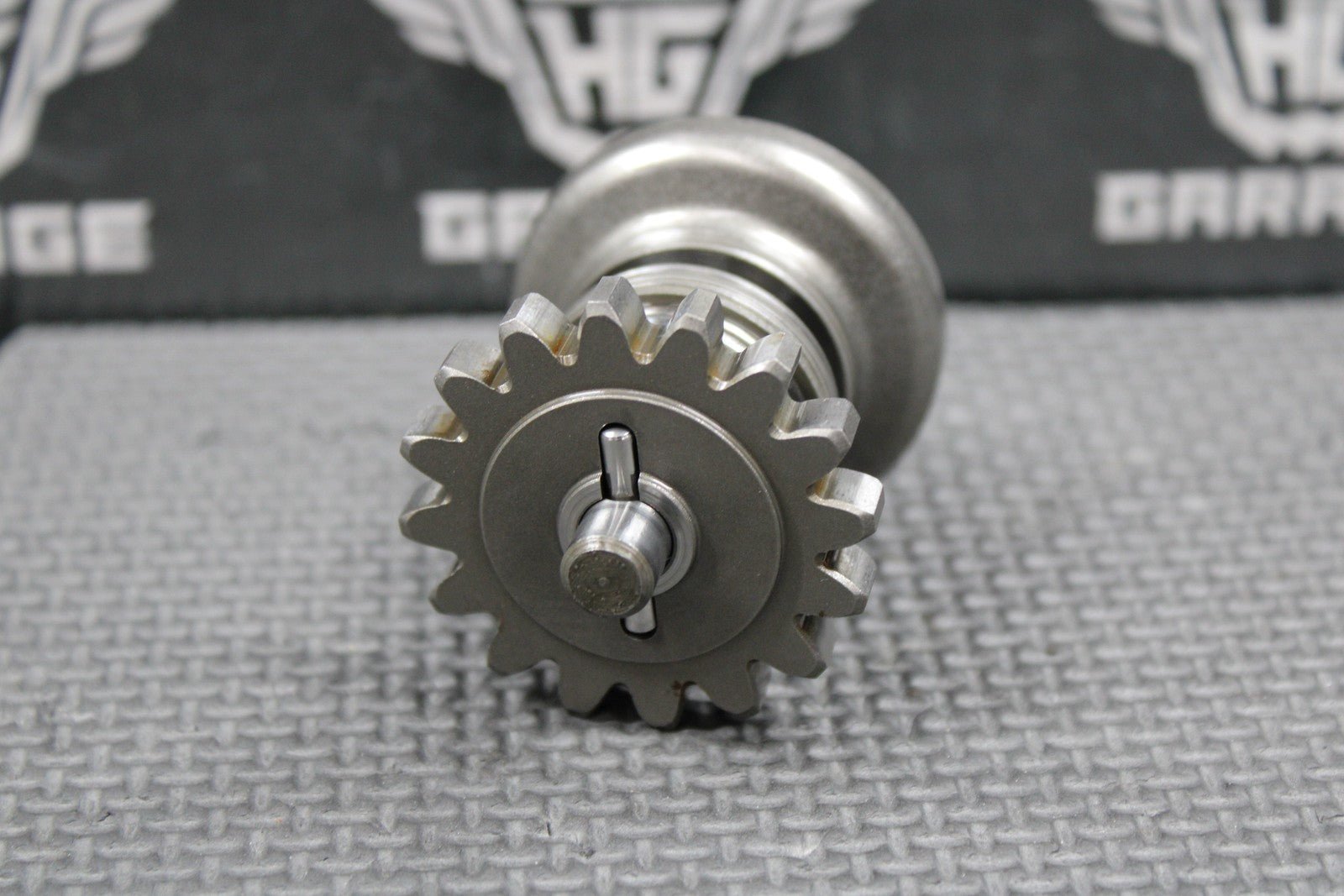 1992 1993 KAWASAKI KX125 OEM EXHAUST POWER VALVE GOVERNOR SPUR GEAR ACTUATOR - hggarage