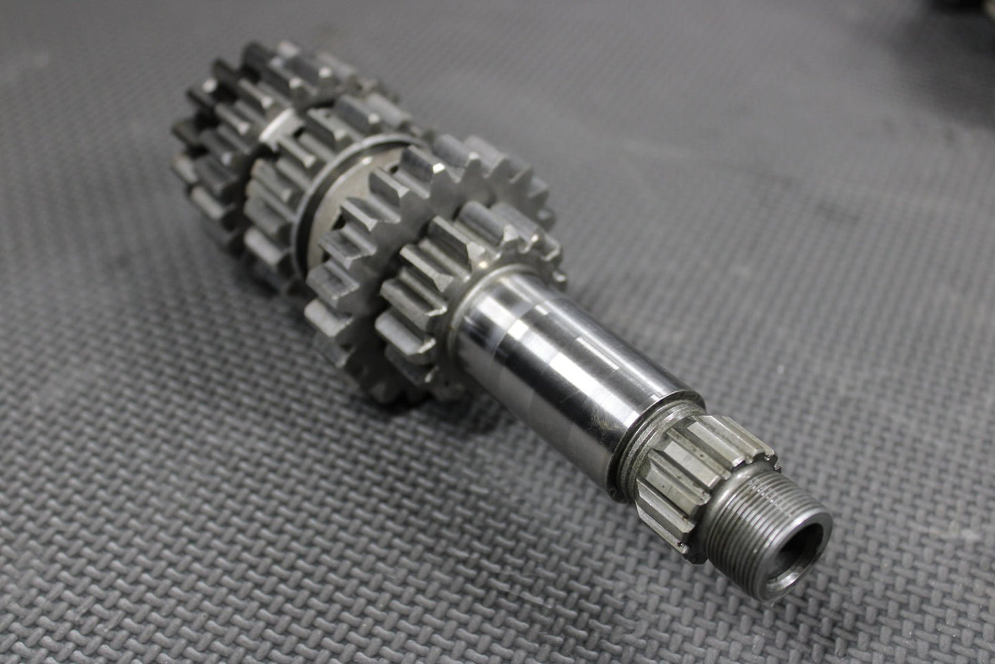 2009 YAMAHA YZ450F OEM ENGINE TRANSMISSION TRANNY ASSEMBLY GEARS - hggarage