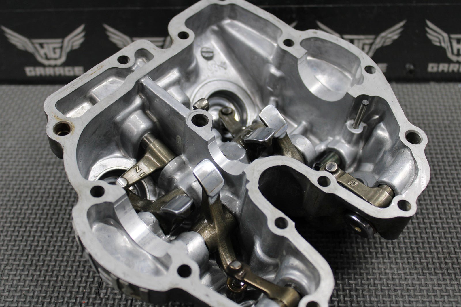 1991 HONDA 88 - 95 XR250R OEM CYLINDER HEAD VALVE COVER ROCKER ARMS TOP END NICE! - hggarage