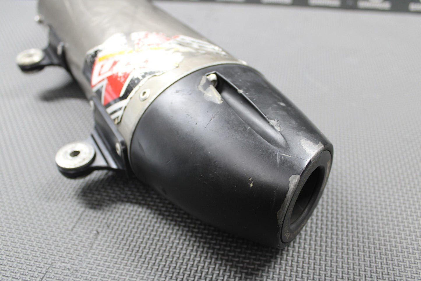 2010 KTM 08 - 10 250 XCF SXF DRD TITANIUM MUFFLER EXHAUST SILENCER SPARK ARRESTOR - hggarage