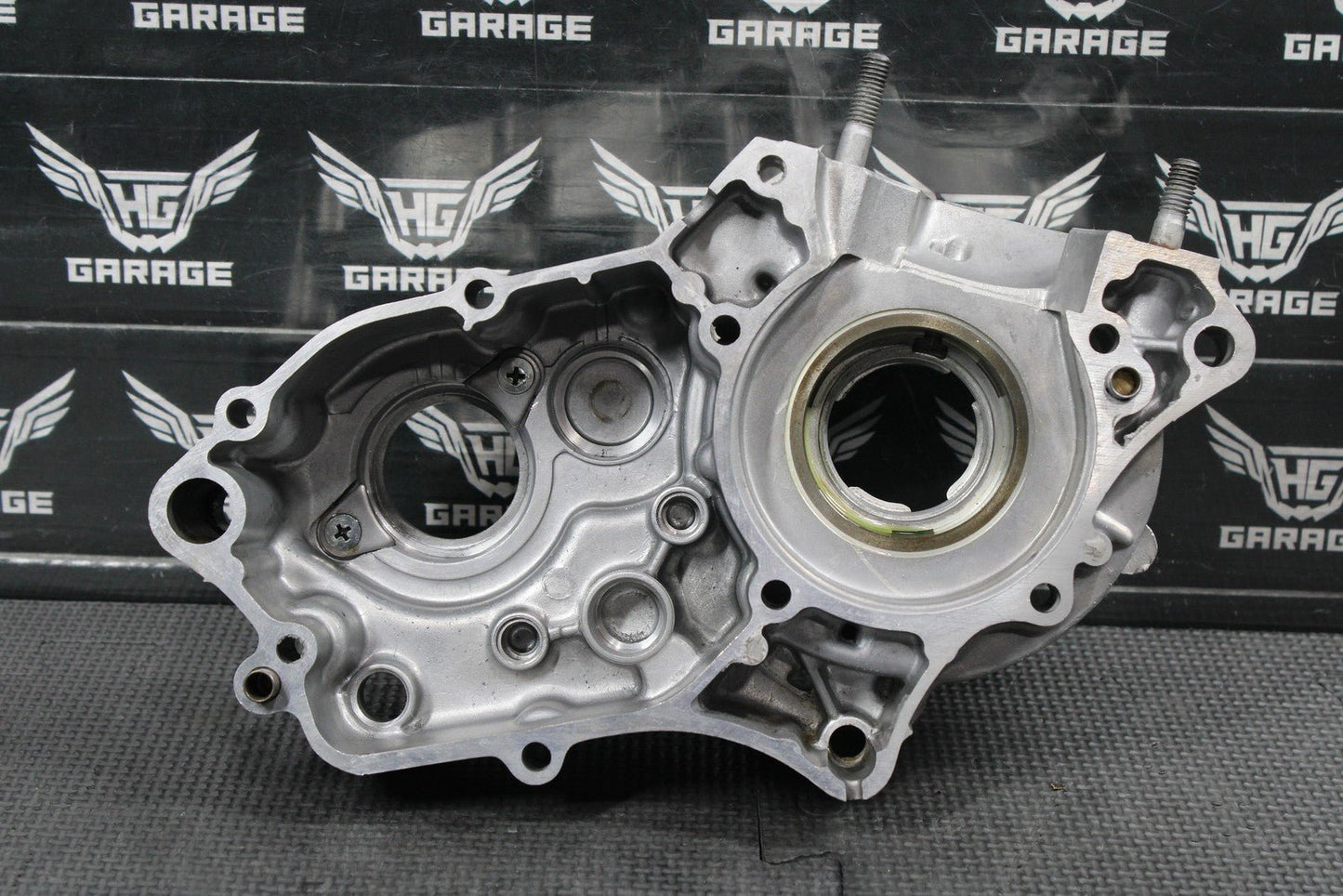 2012 KAWASAKI 08 - 13 KX85 OEM LEFT RIGHT ENGINE MOTOR CRANKCASE CASES BLOCK - hggarage