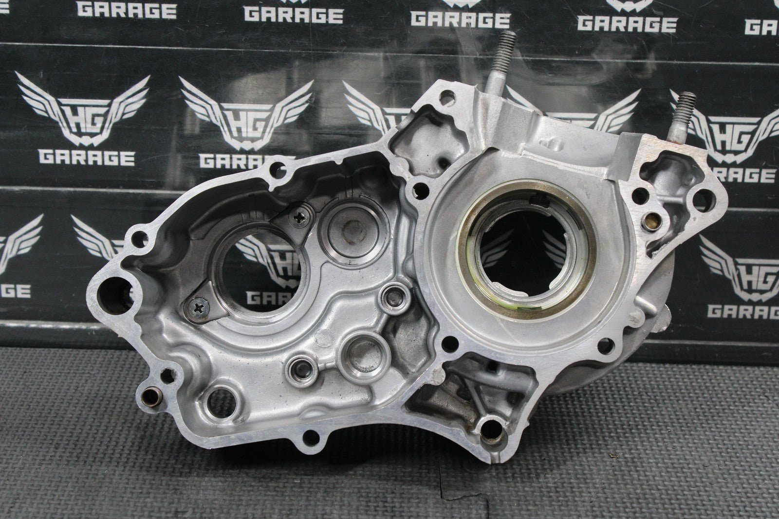 2012 KAWASAKI 08 - 13 KX85 OEM LEFT RIGHT ENGINE MOTOR CRANKCASE CASES BLOCK - hggarage
