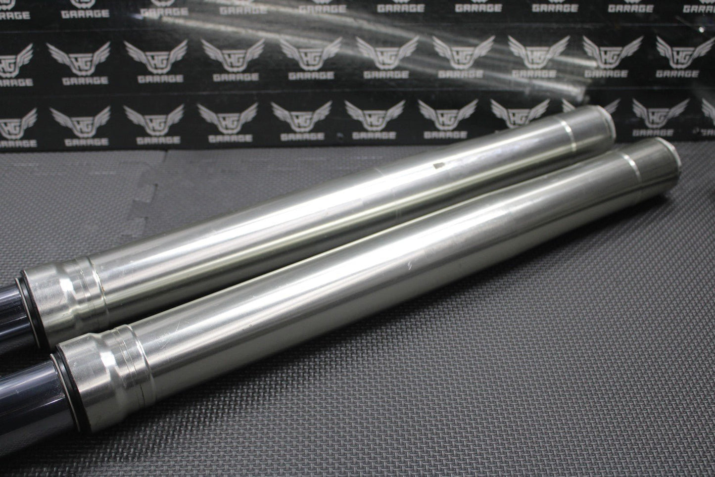 1999 SUZUKI RM250 MODEL X OEM 49MM RIGHT LEFT FRONT SUSPENSION FORKS SHOCKS - hggarage