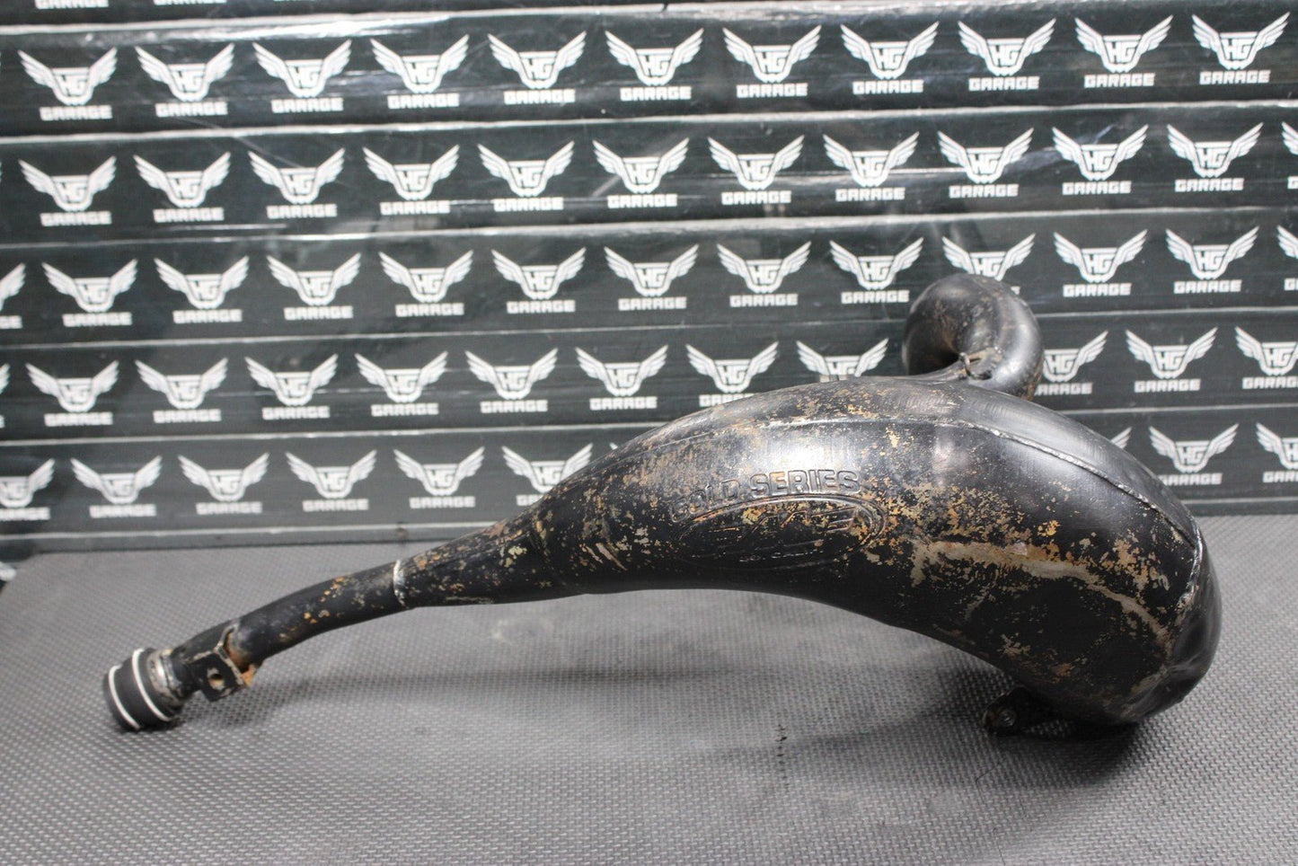 1996 SUZUKI RM250 FMF GOLD SERIES FATTY EXHAUST PIPE CHAMBER HEADER 14310 - 37E00 - hggarage