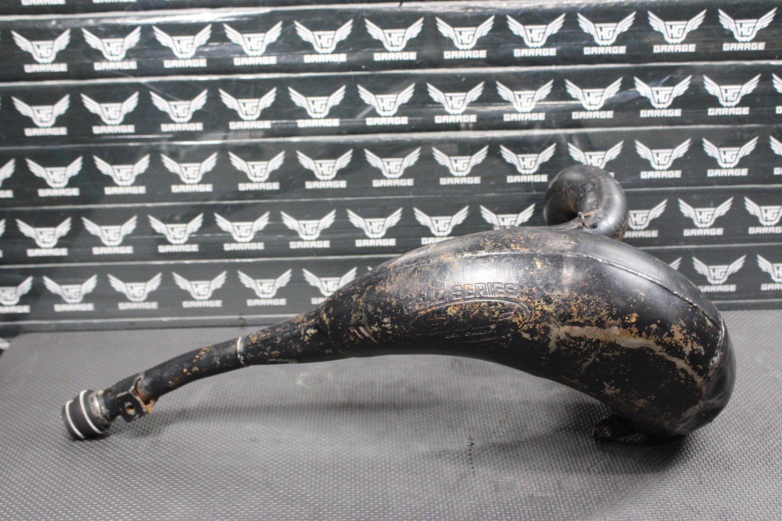 1996 SUZUKI RM250 FMF GOLD SERIES FATTY EXHAUST PIPE CHAMBER HEADER 14310 - 37E00 - hggarage