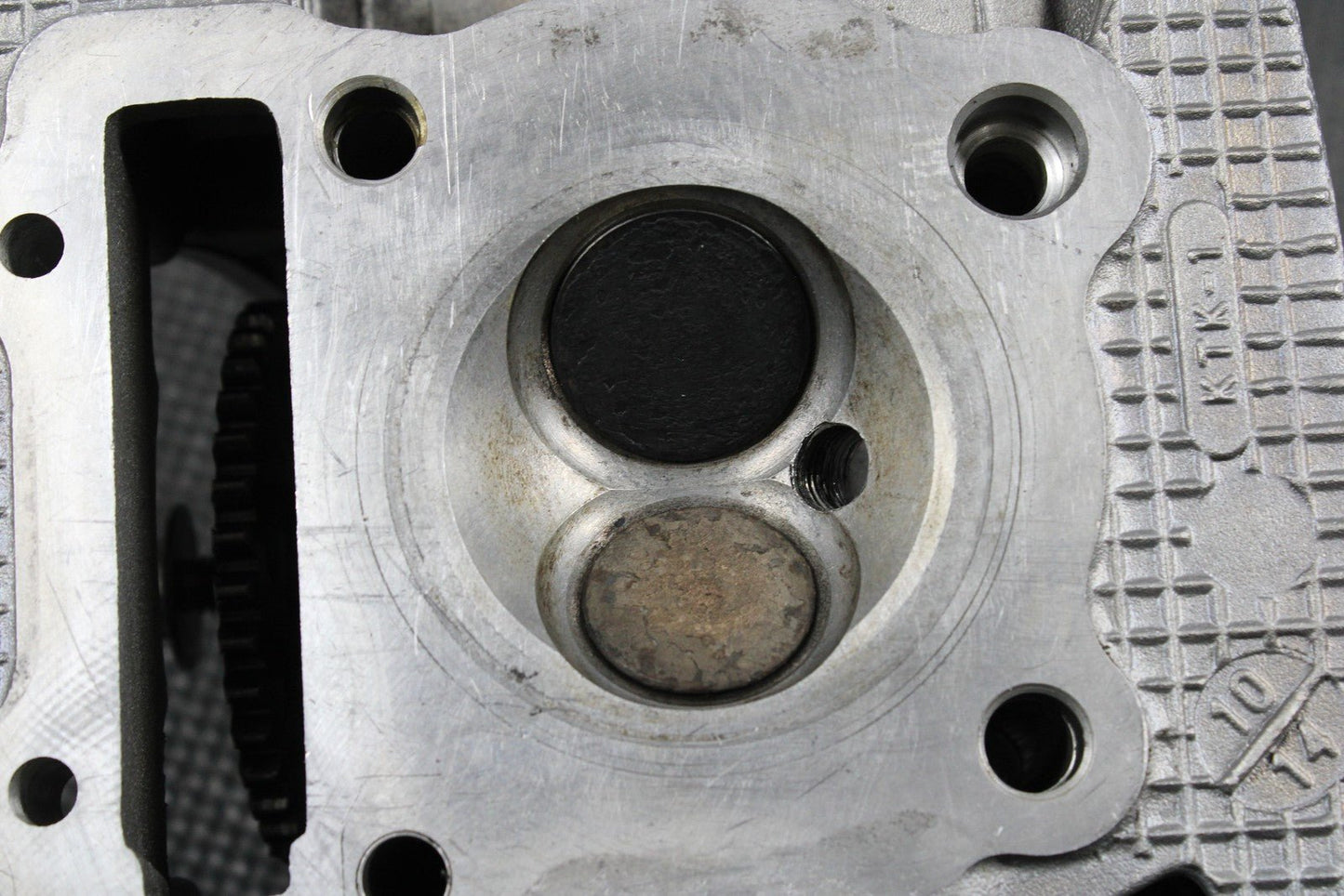 2008 KAWASAKI KLX140 KLX140L OEM ENGINE CYLINDER HEAD CAMSHAFT VALVES CAM TOPEND - hggarage