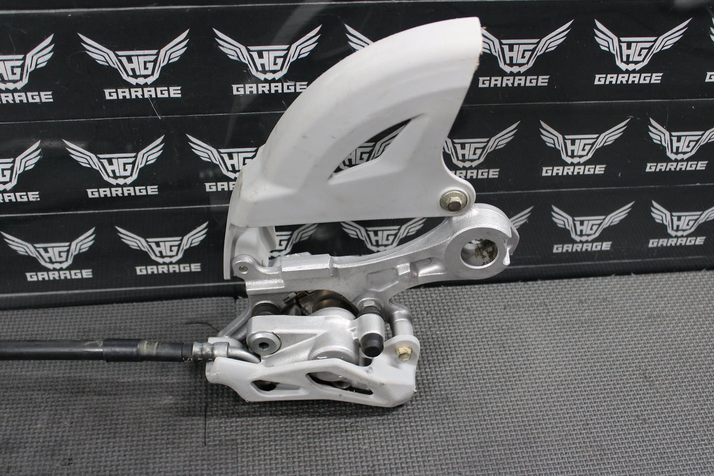 2008 YAMAHA YZ450F OEM NISSIN REAR BACK BRAKE CALIPER MASTER CYLINDER LEVER - hggarage