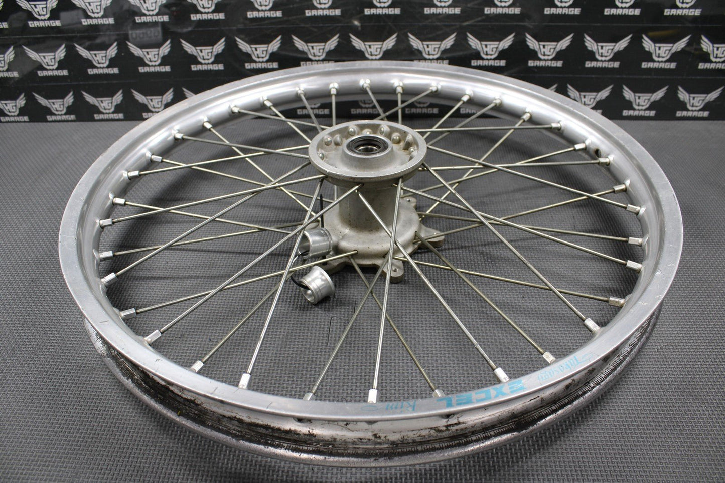 2009 YAMAHA 02 - 11 YZ125 YZ250 YZ250F YZ450F OEM EXCEL FRONT WHEEL RIM HUB 21" - hggarage
